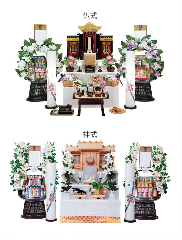 浜松レンタル盆棚の飾り方