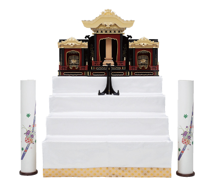 仏式4尺レンタル祭壇セット